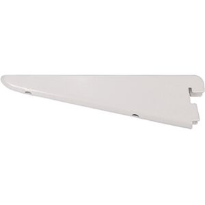 Timco Twin Slot Shelf Bracket White - 170mm (1 Pack Unit) Timco Twin Slot Shelf Bracket White - 170mm (1 Pack Unit)