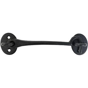 Timco Cabin Hooks Black - 8" (1 Pack Bag) Timco Cabin Hooks Black - 8" (1 Pack Bag)