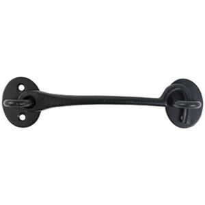 Timco Cabin Hooks Black - 6" (1 Pack Bag) Timco Cabin Hooks Black - 6" (1 Pack Bag)