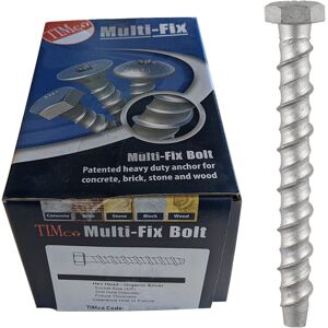 Timco - Exterior Multi-Fix Hex Head Bolts - 16x150 Timco - Exterior Multi-Fix Hex Head Bolts - 16x150