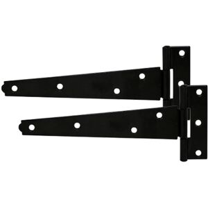 Timco Light Tee Hinges Black - 12" (1 Pack Bag) Timco Light Tee Hinges Black - 12" (1 Pack Bag)