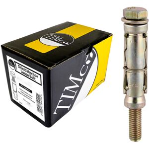 Timco Shield Anchors Loose Bolt Gold - M12:40L (10 pack) Timco Shield Anchors Loose Bolt Gold - M12:40L (10 pack)