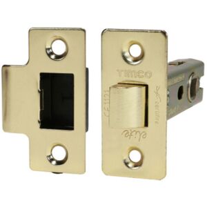 Timco Tubular Latch Electro Brass - 76mm (1 Pack Bag) Timco Tubular Latch Electro Brass - 76mm (1 Pack Bag)