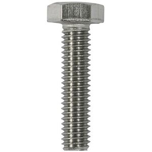 Timco Set Screws DIN933 A2 Stainless Steel - M8 x 50 (5 Pack) Timco Set Screws DIN933 A2 Stainless Steel - M8 x 50 (5 Pack)