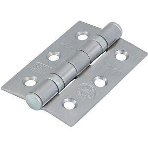 Timco Ball Bearing Hinges Grade 7 Steel Satin Chrome - 76 x 51 x 2.2 (2 Pack Box Timco Ball Bearing Hinges Grade 7 Steel Satin Chrome - 76 x 51 x 2.2 (2 Pack Box