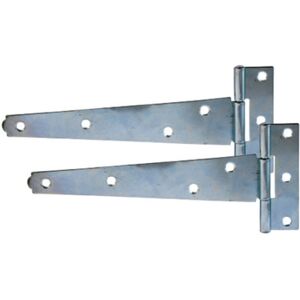 Timco Light Tee Hinges Zinc - 12" (1 Pack Bag) Timco Light Tee Hinges Zinc - 12" (1 Pack Bag)