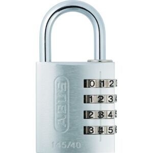 ABUS AB145/40 Plata Padlock, Silver, 40 ABUS AB145/40 Plata Padlock, Silver, 40