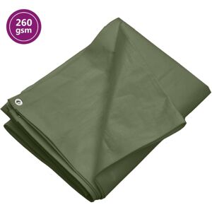 vidaXL Green 260 g/m² 2x3 m Tarpaulin - Ground Cover vidaXL Green 260 g/m² 2x3 m Tarpaulin - Ground Cover