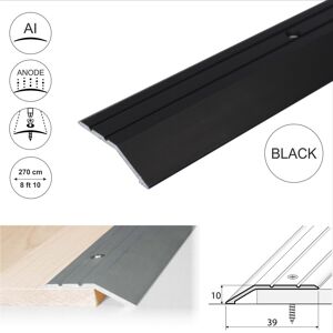 Cayrus (2.7m, Black) A11 40mm Anodised Aluminium Door Threshold Ramp Profile Cayrus (2.7m, Black) A11 40mm Anodised Aluminium Door Threshold Ramp Profile