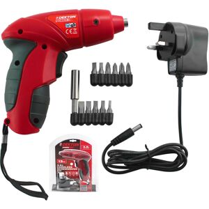 Dekton POWER 3.6V NI-MH CORDLESS SCREWDRIVER, 600011 Dekton POWER 3.6V NI-MH CORDLESS SCREWDRIVER, 600011