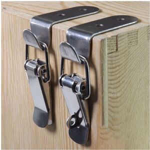 Tlily 90 Degrees Duck-Mouth Buckle Hook Lock Stainless Steel Spring Loaded Draw Toggle Tlily 90 Degrees Duck-Mouth Buckle Hook Lock Stainless Steel Spring Loaded Draw Toggle