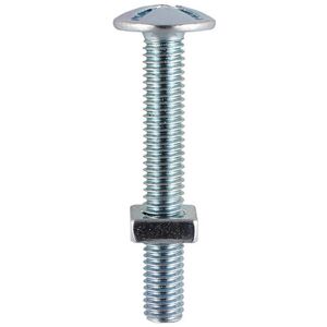 Timco Roofing Bolts & Square Nuts Silver - M6 x 60 (6 Pack) Timco Roofing Bolts & Square Nuts Silver - M6 x 60 (6 Pack)