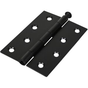 Timco Steel 1840 Pattern Loose Pin Butt Hinge - 100 x 71 x 1.7mm (Black) (2 Pack Timco Steel 1840 Pattern Loose Pin Butt Hinge - 100 x 71 x 1.7mm (Black) (2 Pack