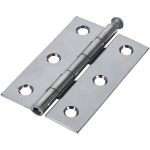 Timco Steel 1840 Pattern Loose Pin Butt Hinge - 75 x 50 x 1.5mm (Polished Chrome Timco Steel 1840 Pattern Loose Pin Butt Hinge - 75 x 50 x 1.5mm (Polished Chrome