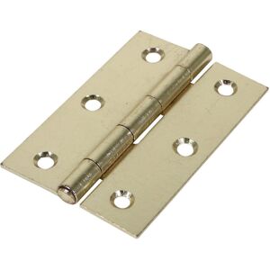 Timco Steel - 1838 Pattern Hinge - 90x60x1.7mm - Electro Brass - Hinge Timco Steel - 1838 Pattern Hinge - 90x60x1.7mm - Electro Brass - Hinge