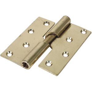 Timco Steel 466 Pattern Left Hand Rising Butt Hinge - 100 x 86 x 3mm (Electro Br Timco Steel 466 Pattern Left Hand Rising Butt Hinge - 100 x 86 x 3mm (Electro Br