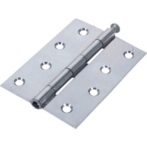Timco Steel 1840 Pattern Loose Pin Butt Hinge - 100 x 71 x 1.7mm (Bright Zinc) ( Timco Steel 1840 Pattern Loose Pin Butt Hinge - 100 x 71 x 1.7mm (Bright Zinc) (