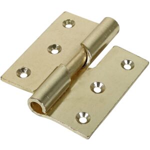 Timco Steel 466 Pattern Right Hand Rising Butt Hinge - 75 x 72 x 2.5mm (Electro Timco Steel 466 Pattern Right Hand Rising Butt Hinge - 75 x 72 x 2.5mm (Electro
