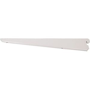 Timco Twin Slot Shelf Bracket White - 320mm (1 Pack Unit) Timco Twin Slot Shelf Bracket White - 320mm (1 Pack Unit)