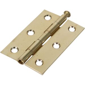 Timco 1840 Pattern - 75 x 50 x 1.5mm - Electro Brass - Hinge Timco 1840 Pattern - 75 x 50 x 1.5mm - Electro Brass - Hinge