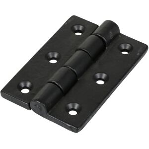 Timco Cast Iron 200 Pattern Fixed Pin Butt Hinge - 75 x 50 x 3.5mm (Epoxy Black) Timco Cast Iron 200 Pattern Fixed Pin Butt Hinge - 75 x 50 x 3.5mm (Epoxy Black)