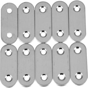 Tlily Flat Mending Plates Repair Fixing Joining Brackets 40X15mm 20Pcs Tlily Flat Mending Plates Repair Fixing Joining Brackets 40X15mm 20Pcs