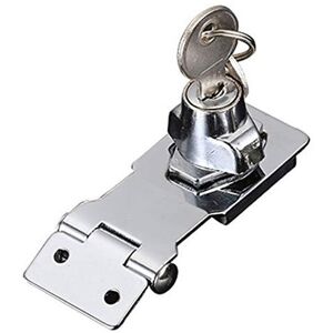 Keyed Locking Hasp, Tiberham Heavy Duty Hasp Staple with Integrated Lock, Self-L Keyed Locking Hasp, Tiberham Heavy Duty Hasp Staple with Integrated Lock, Self-L