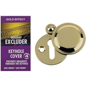 (1 PACK) Stormguard Keyhole Cover Escutcheon Covered Plate Draught Excluder Lock (1 PACK) Stormguard Keyhole Cover Escutcheon Covered Plate Draught Excluder Lock