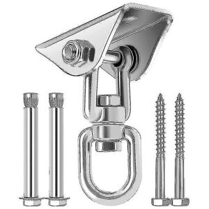 Unbranded 450kg Capacity Stainless Steel 360 Rotating Ceiling Hook Swing, Swing Hook, Susp Unbranded 450kg Capacity Stainless Steel 360 Rotating Ceiling Hook Swing, Swing Hook, Susp