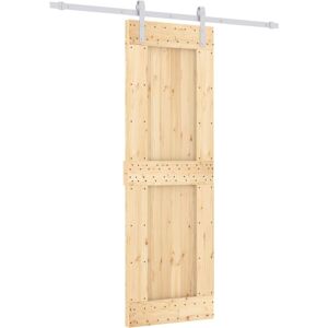 vidaXL Interior Sliding Door - Pine Wood, 70x210 cm vidaXL Interior Sliding Door - Pine Wood, 70x210 cm