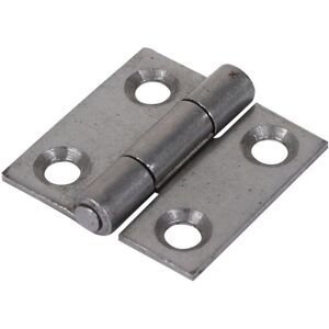 Timco Steel 1838 Pattern Fixed Pin Butt Hinge - 25 x 25 x 1.2mm (Self Coloured) Timco Steel 1838 Pattern Fixed Pin Butt Hinge - 25 x 25 x 1.2mm (Self Coloured)