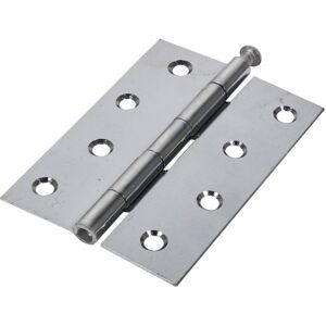 Timco Steel 1840 Pattern Loose Pin Butt Hinge - 100 x 71 x 1.7mm (Polished Chrom Timco Steel 1840 Pattern Loose Pin Butt Hinge - 100 x 71 x 1.7mm (Polished Chrom