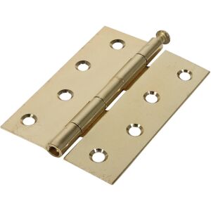 Timco Steel 1840 Pattern Loose Pin Butt Hinge - 100 x 71 x 1.7mm (Electro Brass) Timco Steel 1840 Pattern Loose Pin Butt Hinge - 100 x 71 x 1.7mm (Electro Brass)