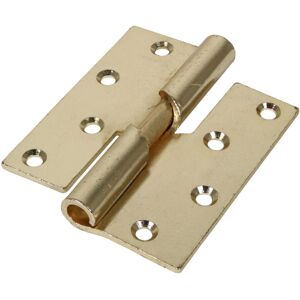 Timco Steel 466 Pattern Right Hand Rising Butt Hinge - 100 x 86 x 3mm (Electro B Timco Steel 466 Pattern Right Hand Rising Butt Hinge - 100 x 86 x 3mm (Electro B