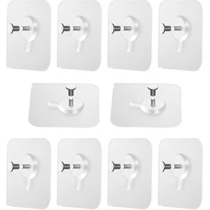 Unbranded 10 Pieces Sticky Hanging Nails No Drilling Adhesive Picture Hangers Detachable A Unbranded 10 Pieces Sticky Hanging Nails No Drilling Adhesive Picture Hangers Detachable A