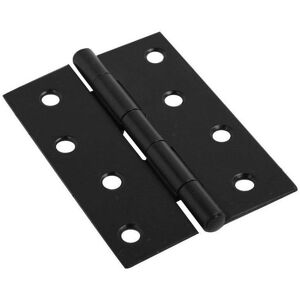 Dzina (3" (75mm)) Black Butt Door Hinges Size 3 or 4 Inch (75mm/100mm) Dzina (3" (75mm)) Black Butt Door Hinges Size 3 or 4 Inch (75mm/100mm)