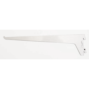 Mastershelf Single Slot White Bracket 40cm Mastershelf Single Slot White Bracket 40cm