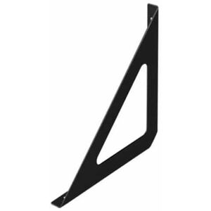 Mastershelf Tri Bookend Bracket Black 19x19cm (Each) Mastershelf Tri Bookend Bracket Black 19x19cm (Each)