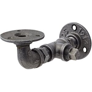 Mastershelf VERY THICK AND STURDY PIPE Metal Shelf Bracket -170x95mm (PAIR) Mastershelf VERY THICK AND STURDY PIPE Metal Shelf Bracket -170x95mm (PAIR)