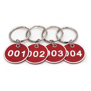 NanTun Aluminum Alloy Metal Key Tag Set, Number ID Tags Key Chain, Numbered Key Rings, NanTun Aluminum Alloy Metal Key Tag Set, Number ID Tags Key Chain, Numbered Key Rings,