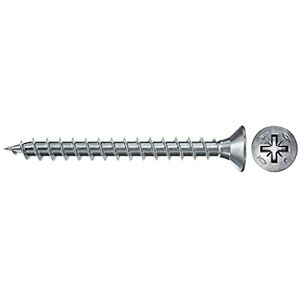 Fischer 670038 FPF Power-Fast II 3.0 x 30mm Chipboard Wood Screws, Countersunk Head with Fischer 670038 FPF Power-Fast II 3.0 x 30mm Chipboard Wood Screws, Countersunk Head with