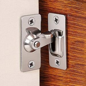 Unbranded 304 Stainless Steel 90 Degree Right Angle Hook Lock Hook For Sliding Door RMC Unbranded 304 Stainless Steel 90 Degree Right Angle Hook Lock Hook For Sliding Door RMC