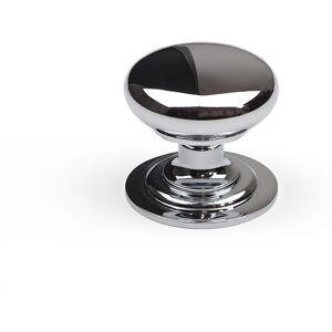 Handle & Home Polished Chrome Knob 42mm Traditional Pull Handle & Home Polished Chrome Knob 42mm Traditional Pull