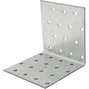(Pack of: 2, Size: 40x40x60x2mm) DIYUK Angle Bracket Heavy Duty Galvanised Steel (Pack of: 2, Size: 40x40x60x2mm) DIYUK Angle Bracket Heavy Duty Galvanised Steel