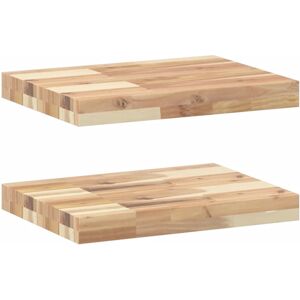 (natural, 60 x 30 x 4 cm/ 2 pcs) vidaXL Floating Shelves Wall Storage Shelf 4pcs (natural, 60 x 30 x 4 cm/ 2 pcs) vidaXL Floating Shelves Wall Storage Shelf 4pcs