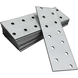 (Pack of: 1, 40 x 100 x 2mm) DIYUK Flat Bracket Connecting Joining Plate 2mm Thi (Pack of: 1, 40 x 100 x 2mm) DIYUK Flat Bracket Connecting Joining Plate 2mm Thi