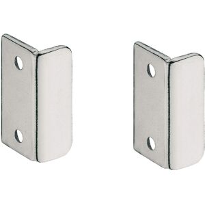 Hafele Pair Angled Strike Plates Door Catch Latch Camper Caravan 233.42.790 Hafele Pair Angled Strike Plates Door Catch Latch Camper Caravan 233.42.790