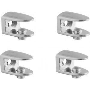 GTV Adjustable Glass Shelf Support Mirror Holder Bracket Clamp MC-J123-01 GTV Adjustable Glass Shelf Support Mirror Holder Bracket Clamp MC-J123-01