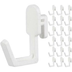Kricely (White, One size) 30pcs Pegboard Hook Shop Pegboard Hook Garage Pegboard Peg She Kricely (White, One size) 30pcs Pegboard Hook Shop Pegboard Hook Garage Pegboard Peg She