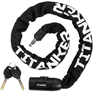 Titanker Bike Chain Lock, Heavy Duty Bicycle Lock, High Security Cycling Locks w Titanker Bike Chain Lock, Heavy Duty Bicycle Lock, High Security Cycling Locks w